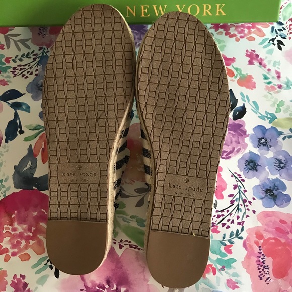 Kate Spade Laila espadrille stripe mule - Picture 4 of 11